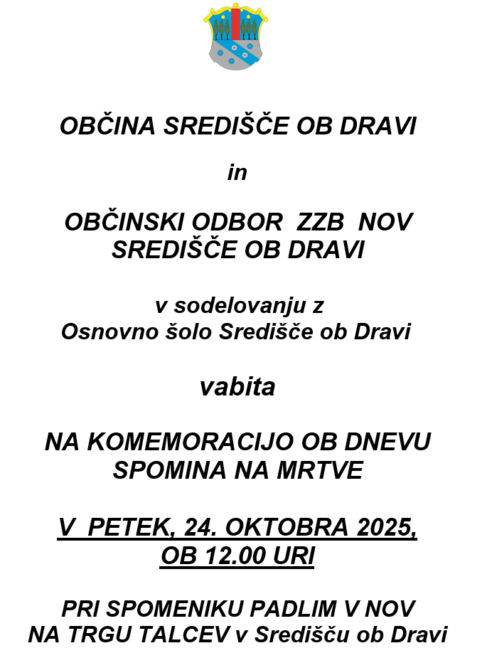 Vabilo na komemoracijo